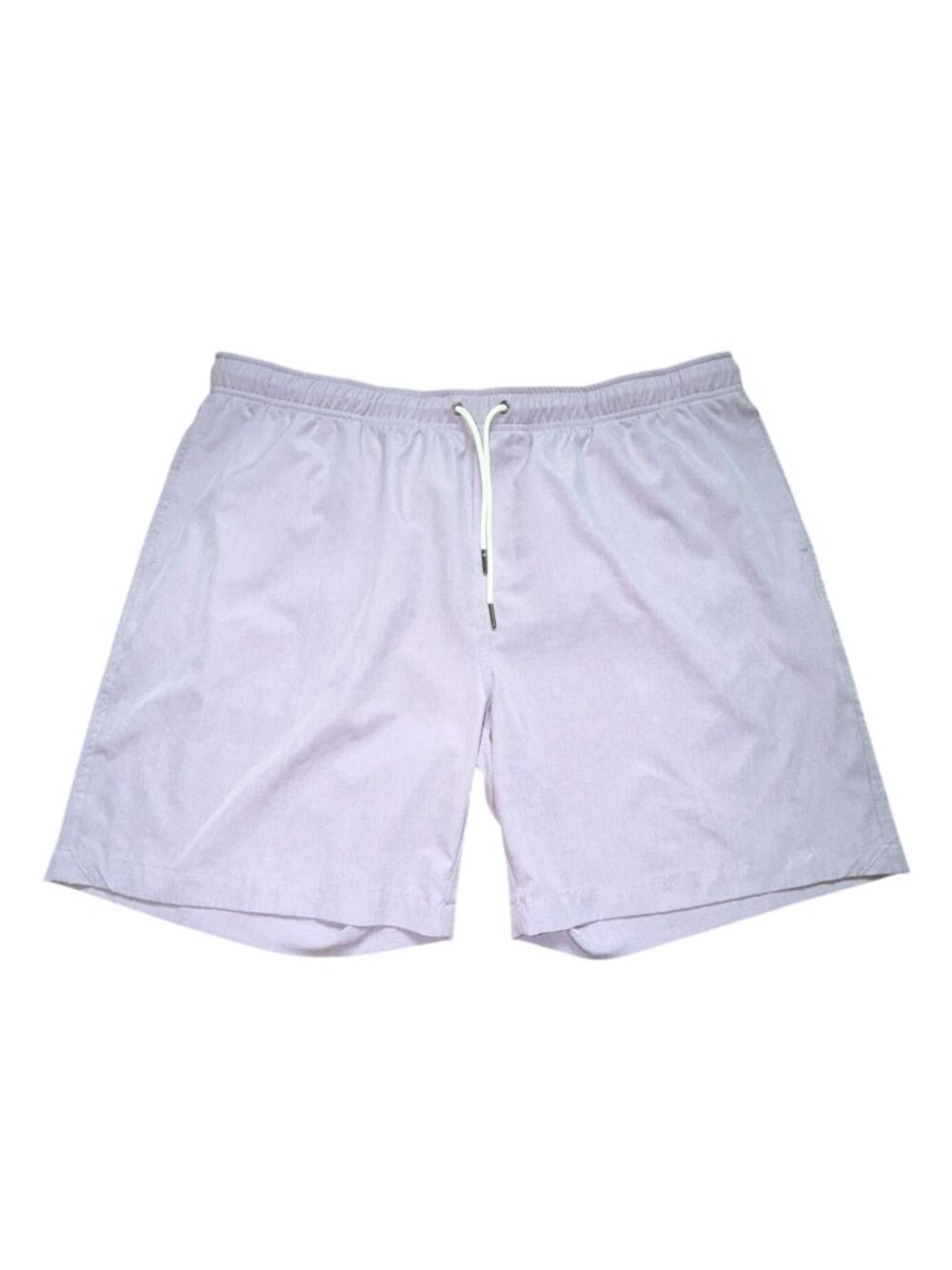 Charles And A Half Mens Pull On Shorts-Lilac Purple-XXL-GUC